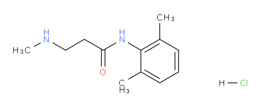 N-(2,6-dimethylphenyl)-3-(methylamino)propanamide hydrochloride