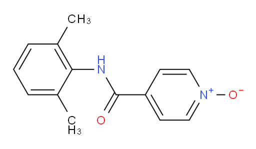 4-((2,6-dimethylphenyl)carbamoyl)pyridine 1-oxide