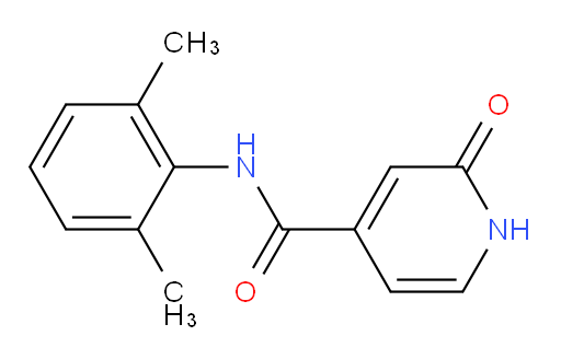 N-(2,6-dimethylphenyl)-2-oxo-1,2-dihydropyridine-4-carboxamide