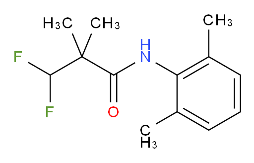N-(2,6-dimethylphenyl)-3,3-difluoro-2,2-dimethylpropanamide