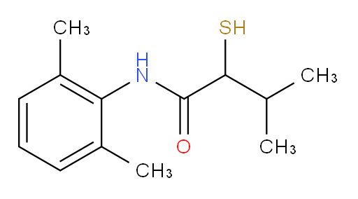 N-(2,6-dimethylphenyl)-2-mercapto-3-methylbutanamide