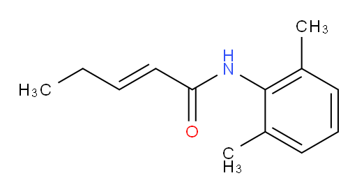(E)-N-(2,6-dimethylphenyl)pent-2-enamide