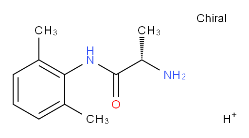 (S)-2-amino-N-(2,6-dimethylphenyl)propanamide, hydrogen salt