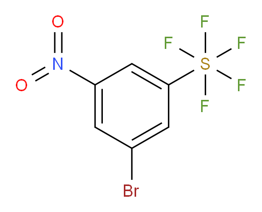 (3-Bromo-5-nitrophenyl)sulfur pentafluoride