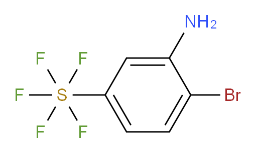 (3-Amino-4-bromophenyl)sulfur pentafluoride
