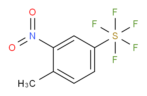 (4-methyl-3-nitrophenyl)sulfur pentafluoride