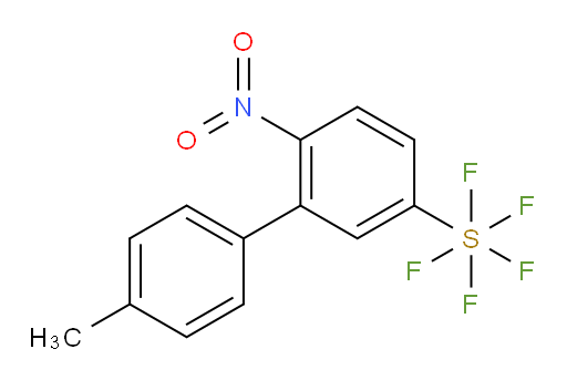 (4'-methyl-6-nitro-biphenyl-3-yl)sulfur pentafluoride