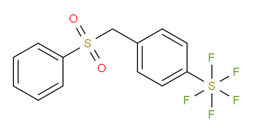[4-[(phenylsulfonyl)methyl]phenyl]sulfur pentafluoride