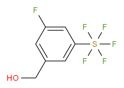 [3-fluoro-5-(hydroxymethyl)phenyl]sulfur pentafluoride