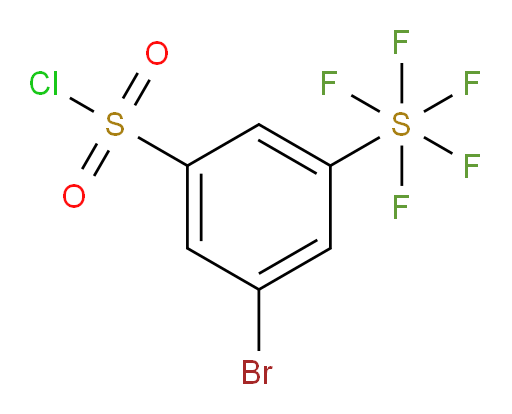 [3-Bromo-5-(chlorosulfonyl)phenyl]sulfur pentafluoride