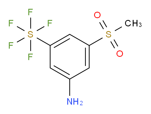 [3-Amino-5-(methylsulfonyl)phenyl]sulfur pentafluoride