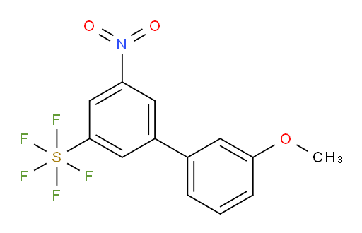 (3'-methoxy-5-nitro-biphenyl-3-yl)sulfur pentafluoride