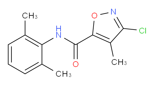 3-chloro-N-(2,6-dimethylphenyl)-4-methylisoxazole-5-carboxamide