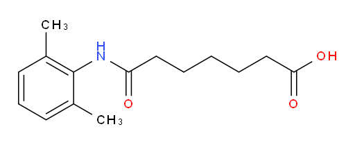 7-((2,6-dimethylphenyl)amino)-7-oxoheptanoic acid