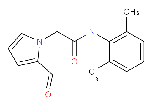 N-(2,6-dimethylphenyl)-2-(2-formyl-1H-pyrrol-1-yl)acetamide