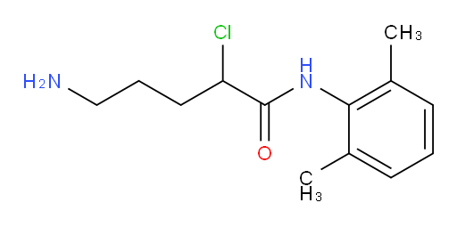 5-amino-2-chloro-N-(2,6-dimethylphenyl)pentanamide