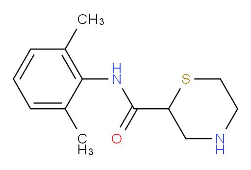N-(2,6-dimethylphenyl)thiomorpholine-2-carboxamide