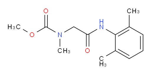 methyl (2-((2,6-dimethylphenyl)amino)-2-oxoethyl)(methyl)carbamate