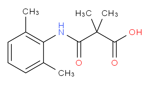 3-((2,6-dimethylphenyl)amino)-2,2-dimethyl-3-oxopropanoic acid