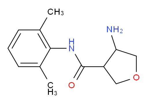 4-amino-N-(2,6-dimethylphenyl)tetrahydrofuran-3-carboxamide