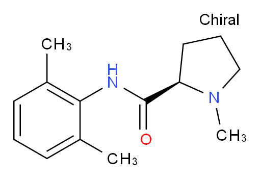 (R)-N-(2,6-dimethylphenyl)-1-methylpyrrolidine-2-carboxamide