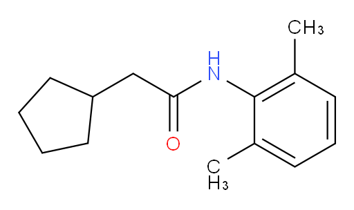 2-cyclopentyl-N-(2,6-dimethylphenyl)acetamide
