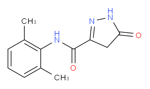 N-(2,6-dimethylphenyl)-5-oxo-4,5-dihydro-1H-pyrazole-3-carboxamide