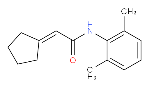 2-cyclopentylidene-N-(2,6-dimethylphenyl)acetamide