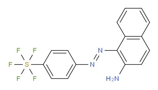 [p-[(2-amino-1-naphthyl)azo]phenyl]sulfur pentafluoride