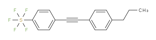 [4-[(4-propylphenyl)ethynyl]phenyl]-sulfur pentafluoride