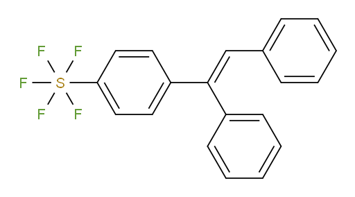 [4-[(1E)-1,2-Diphenylethenyl]phenyl]sulfur pentafluoride