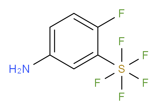 (5-amino-2-fluorophenyl)sulfur pentafluoride