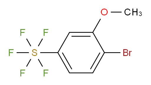 (4-Bromo-3-methoxyphenyl)sulfur pentafluoride