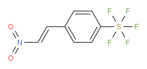[4-(2-nitroethenyl)phenyl]sulfur pentafluoride