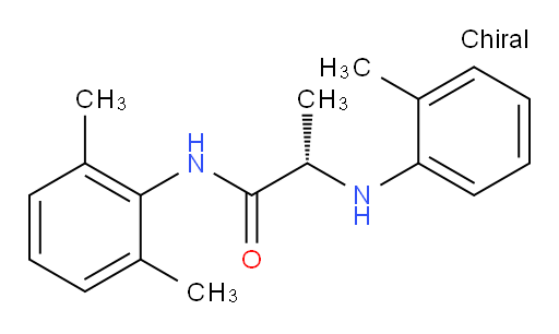 (S)-N-(2,6-dimethylphenyl)-2-(o-tolylamino)propanamide