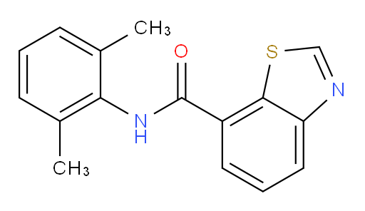 N-(2,6-dimethylphenyl)benzo[d]thiazole-7-carboxamide