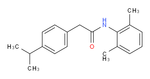 N-(2,6-dimethylphenyl)-2-(4-isopropylphenyl)acetamide