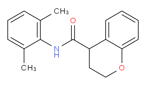 N-(2,6-dimethylphenyl)chroman-4-carboxamide