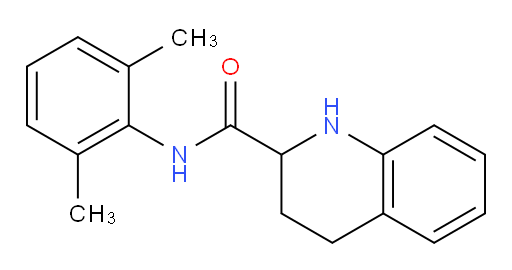 N-(2,6-dimethylphenyl)-1,2,3,4-tetrahydroquinoline-2-carboxamide