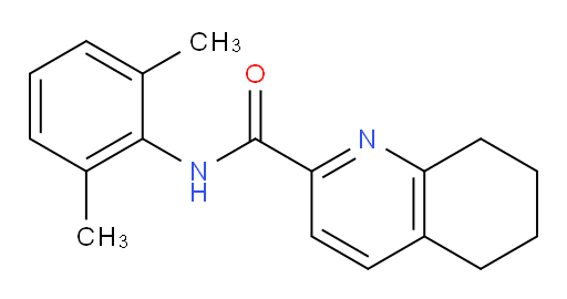 N-(2,6-dimethylphenyl)-5,6,7,8-tetrahydroquinoline-2-carboxamide