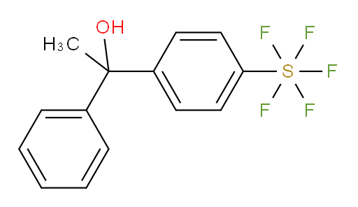 1-(4-(pentafluoromercapto)phenyl)-1-phenylethanol