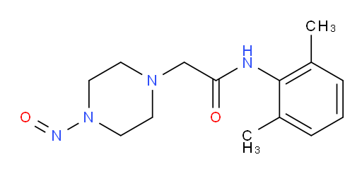 N-(2,6-dimethylphenyl)-2-(4-nitrosopiperazin-1-yl)acetamide