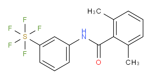 [3-[(2,6-Dimethylbenzoyl)amino]phenyl]sulfur pentafluoride