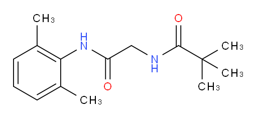 N-(2-((2,6-dimethylphenyl)amino)-2-oxoethyl)pivalamide