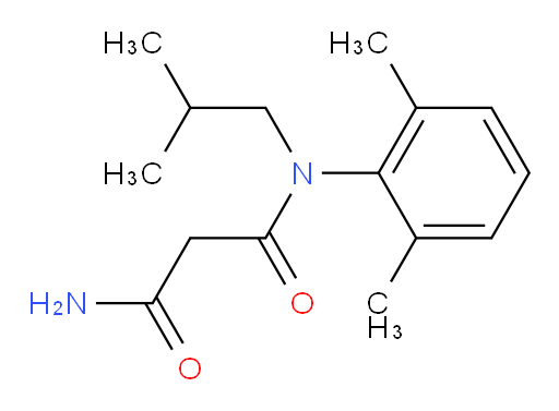N1-(2,6-dimethylphenyl)-N1-isobutylmalonamide