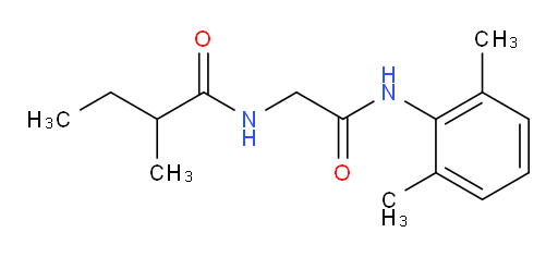 N-(2-((2,6-dimethylphenyl)amino)-2-oxoethyl)-2-methylbutanamide