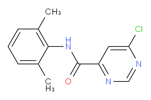 6-chloro-N-(2,6-dimethylphenyl)pyrimidine-4-carboxamide