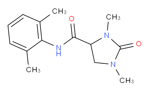 N-(2,6-dimethylphenyl)-1,3-dimethyl-2-oxoimidazolidine-4-carboxamide