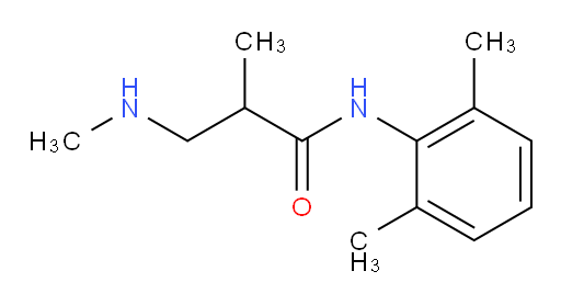N-(2,6-dimethylphenyl)-2-methyl-3-(methylamino)propanamide