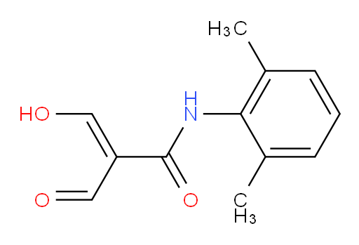 (E)-N-(2,6-dimethylphenyl)-2-formyl-3-hydroxyacrylamide